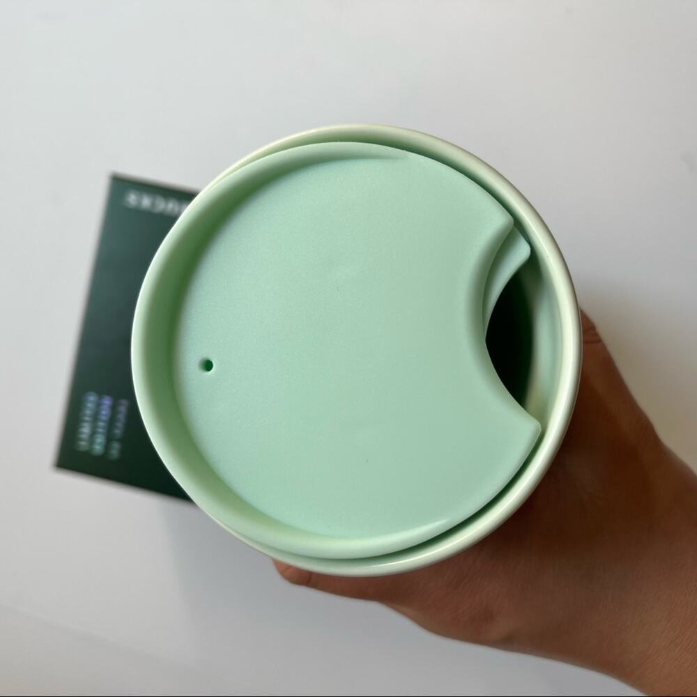STARBUCKS Mermaid Tale Ceramic Coffee Tumblr 12 oz - Picture 5 of 8
